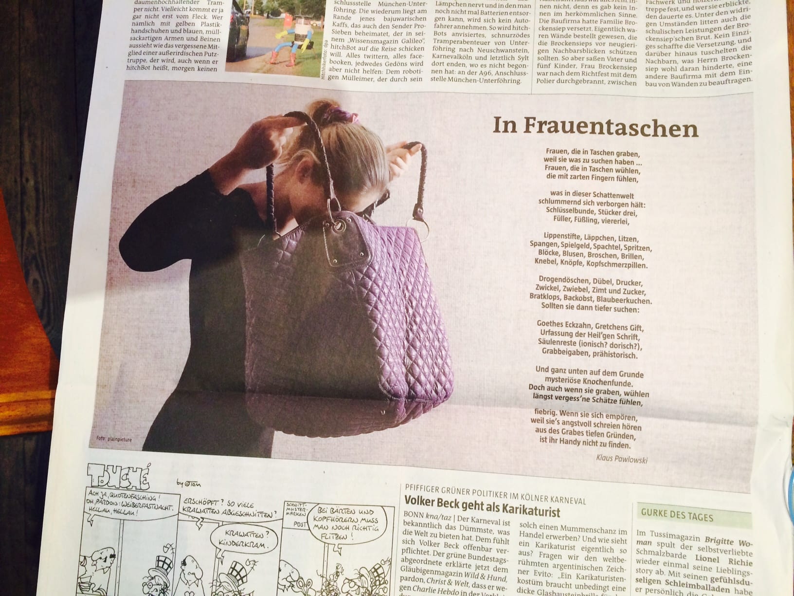 Read more about the article Wühlen – vermissen- verzweifeln hat was